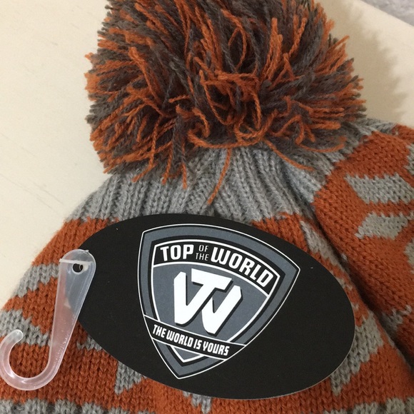🆕 Longhorn fleece lined Pom Pom hat - Picture 4 of 7